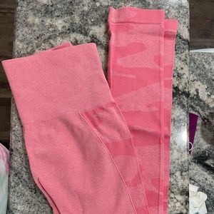 Brand new Never worn! Pink camo workout leggings